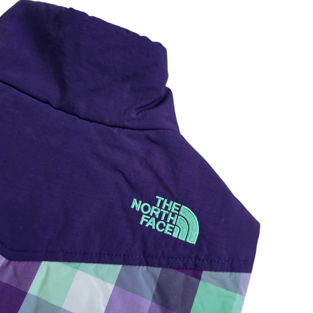 The North Face Kids Reversible Plaid Puffer Vest